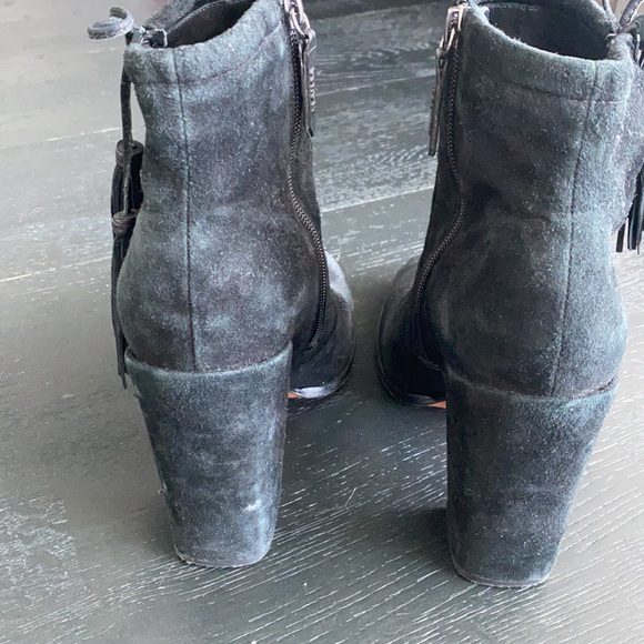 Black suede schutz booties - Picture 3 of 3